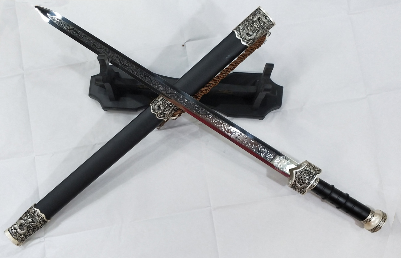 2342剑不锈钢刀剑摆件创意家居装饰品客厅酒柜电视柜摆件小短剑镇宅